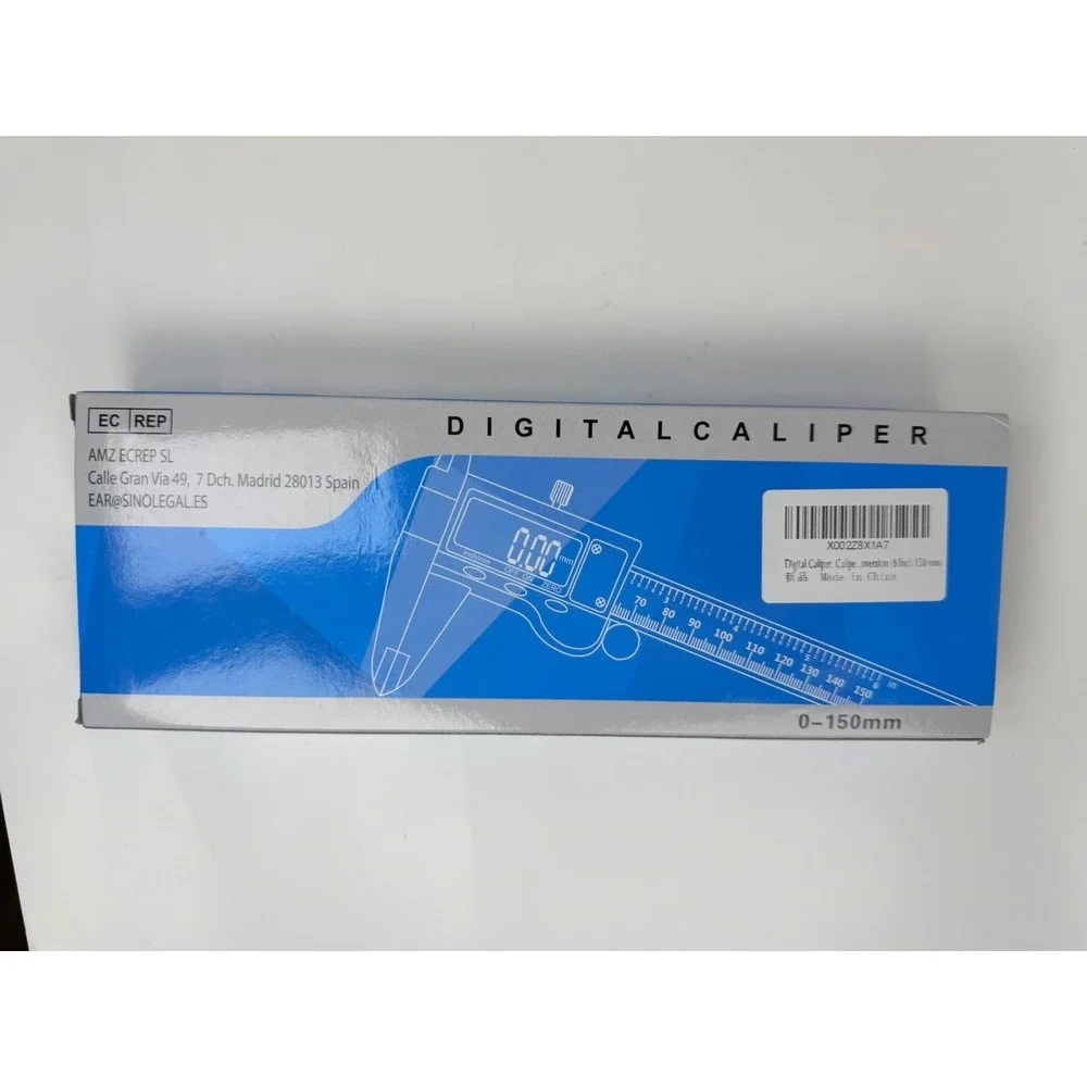 LOUISWARE Digital‎ Vernier Caliper, Stainless Steel 150mm/0-6 inch